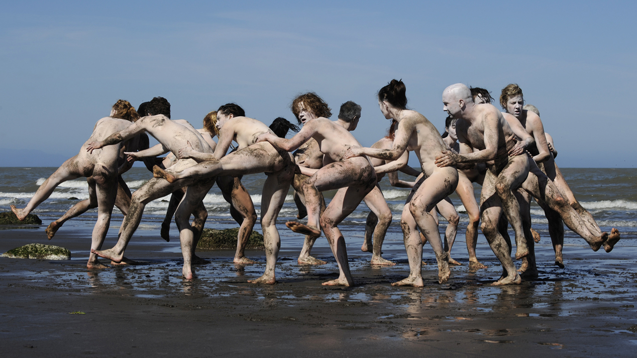Naked Beach Dancer